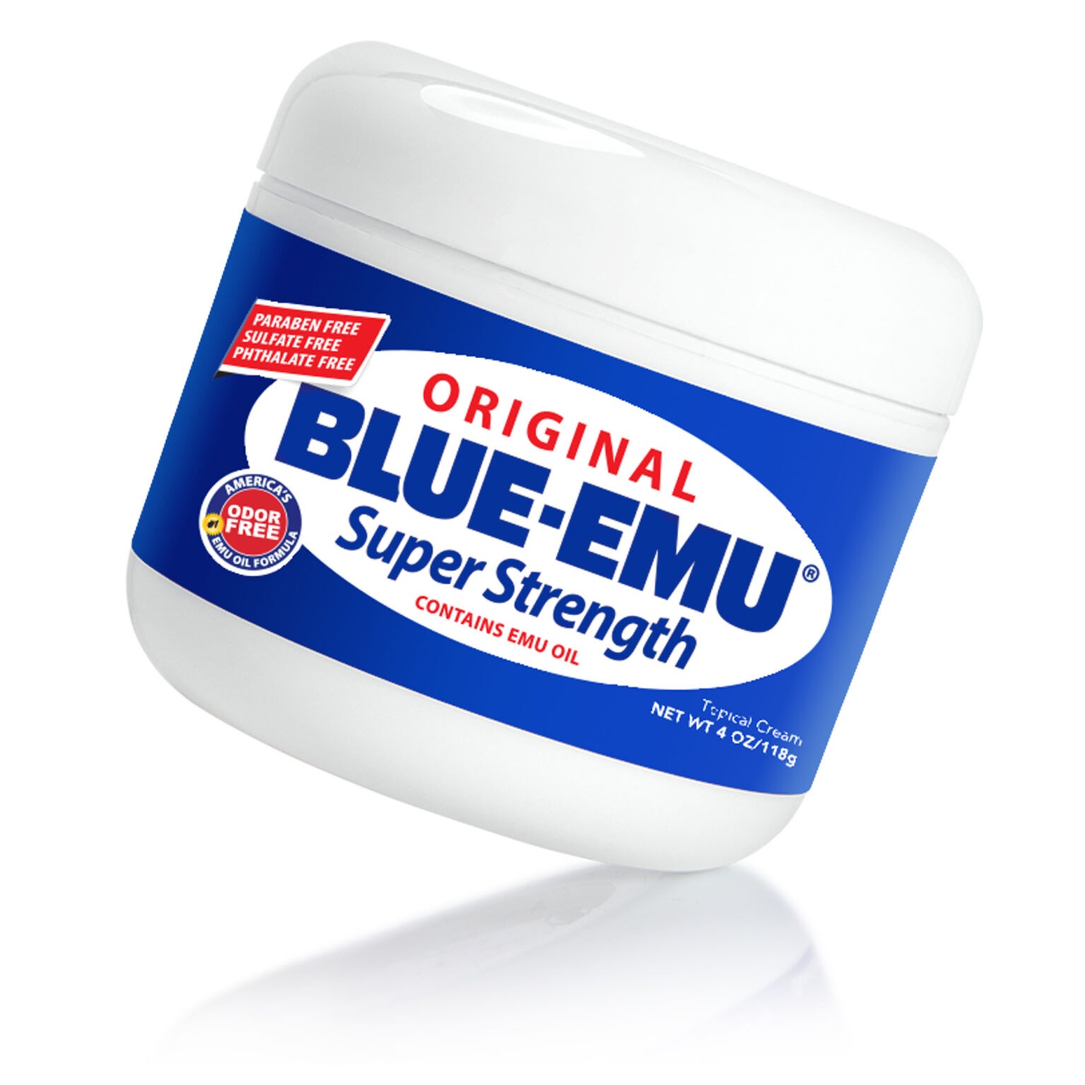 Blue-Emu Original Super Strength Muscle And Joint Cream, 4 Oz – Blue ...